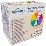 Klinion Softfine Lancet, Steril, 30G 110 stk