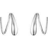 Georg Jensen Mercy Swirl Earrings - Silver
