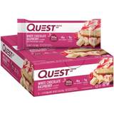 Kosher Bars Quest Nutrition White Chocolate Raspberry Protein Bars 12 stk