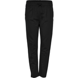 Dame - Nylon Bukser Only Plain Pants - Black