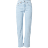 Levi's 30 - Dame Bukser & Shorts Levi's 501 Original Crop Jeans - Samba Goal/Blue
