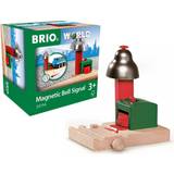 BRIO Togbaner tilbehør BRIO Magnetic Bell Signal 33754