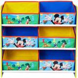 Disney Opbevaringsbokse Børneværelse Hello Home Disney Mickey Mouse Storage 6 Bin