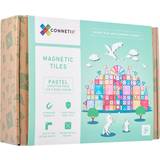 CONNETIX Byggelegetøj CONNETIX Magnetic Tiles Pastel