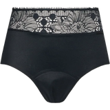 Chantelle 46 - Menstruationstrusse Trusser Chantelle Day to Night High Waist Period Panty - Black