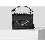 Dame - Sølv Tasker Karl Lagerfeld Crossbody Bags Seven Grainy Medium black Crossbody Bags for ladies