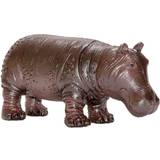 Figurer Green Rubber Toys Hippopotamus
