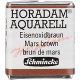 Brun Akvarelmaling Schmincke Horadam Aquarell Half-pan Prisgruppe 2 658 mars brown