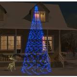 VidaXL Julepynt vidaXL flagstang 1400 LED'er blåt Julepynt