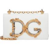 Dolce & Gabbana Hvid Håndtasker Dolce & Gabbana White DG Girls Bag 80002 Bianco Ottico UNI