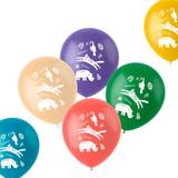 Balloner Folat Balloner Zoo Party 6-pak