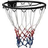 Orange Basketballkurve vidaXL Basketkurv 39 cm stål sort