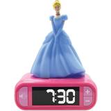 Blå - Disney Indretningsdetaljer Lexibook Disney Princess Digital Alarm Clock for with Night Light Snooze, Luminous Disney