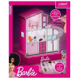 Barbie Belysning Paladone Barbie Dreamhouse Light w/ Stickers Natlampe