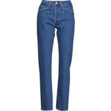 Levi's Dame - Firkantet - Viskose Jeans Levi's 501 Crop Jeans - Jazz Pop/Blue