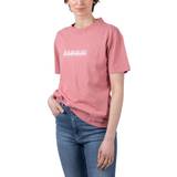 Napapijri Dame T-shirts & Toppe Napapijri Women's Cotton T-shirt - Pink