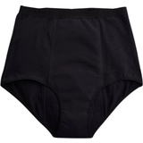 Menstruationstrusse Trusser Imse High Waist Heavy Flow Period Underwear - Black