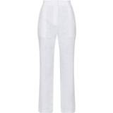 Neo Noir Alice Heavy Linen Pants - White
