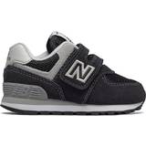 New Balance 28½ Sneakers New Balance Kid's 574 Core Hook & Loop - Black with White