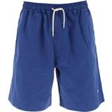 Emporio Armani Herre Shorts Emporio Armani Blue Oversized Shorts OCEANO