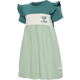 Hummel Babyer Kjoler Hummel Talya Dress - Silt Green (545487-56)