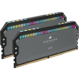 32 GB - Grå RAM Corsair Dominator Platinum RGB Grey DDR5 6000MHz 2x16GB (CMT32GX5M2B6000Z30K)