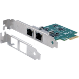 EXSYS Netværkskort EXSYS EX-60102 2-Port 1Gigabit PCIe Netzwerk