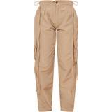 14 - Lav talje Bukser & Shorts PrettyLittleThing Lightweight Shell Low Rise Cargo Pant - Sage Khaki