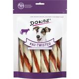 Dokas Kæledyr Dokas Chewing Twister Cowhide, Duck Heart & Duck Breast 0.2kg