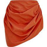 Bomuld - Orange Nederdele PrettyLittleThing Gathered Mini Skirt - Orange