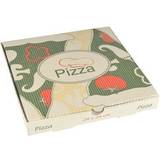Rød Kageruller Papstar 100 Pizzakartons pure Teigroller