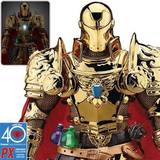 Ridder Legetøj Marvel Beast Kingdom Medieval Knight Iron Man DAH-046 Dynamic 8ction Action Figure, Multicolor