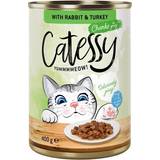 Catessy Kæledyr Catessy Sparepakke: 48 400 Bidder sauce eller gelé Kanin &