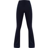 PrettyLittleThing 32 - Sort Bukser & Shorts PrettyLittleThing Soft Touch High Waist Flared Trousers - Black