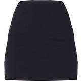 32 - Dame - Viskose Nederdele PrettyLittleThing Stretch Woven Basic High Rise Micro Mini Skirt - Black