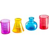 Multicoloured Snapseglas Northix Kemi 4-stk Snapseglas
