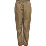 Vero Moda Natali Wide Leg Fit Pants - Brown/Lead Grey