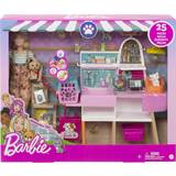 Barbie Dukkehusmøbler - Dukketilbehør Dukker & Dukkehus Barbie Barbie & Pet Boutique Playset with 4 Pets