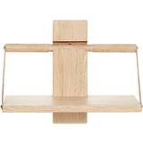 Hylder - Læder Møbler Andersen Furniture Wood Væghylde 30cm