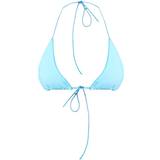 6 - Blå Badetøj PrettyLittleThing Triangle Bikini Top - Bright Blue