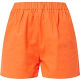 PrettyLittleThing 42 Shorts PrettyLittleThing Woven Elastic Waist Floaty Shorts - Orange
