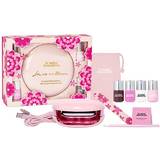 Rosa Negleprodukter Le Mini Macaron Maxi La Vie En Bloom Gel Manicure Kit 10-pack