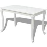 Spisebord i hvid højglans vidaXL High Gloss Spisebord 66x116cm