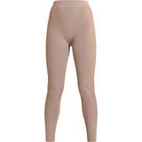 38 - Beige Tights PrettyLittleThing Structured Contour Rib Leggings - Stone