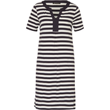 Betty Barclay Elastan/Lycra/Spandex Tøj Betty Barclay Jersey Dress - Dark Blue/White