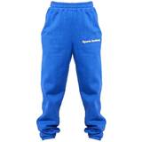 32 - Dame - Oversized Bukser & Shorts PrettyLittleThing Sports Academy Puff Print Oversized Joggers - Royal Blue