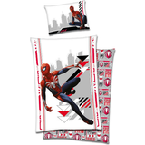 Rød - Superhelt Tekstiler Marvel Spider-Man Duvet Cover Set 150x210cm