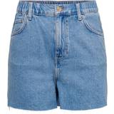 Hvid - Høj talje Shorts JdY Loose Fit Shorts - Blue/Light Blue Denim