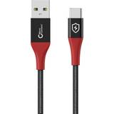 MicroConnect Rød - USB-kabel Kabler MicroConnect Safe Charge USB-A