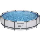 Polyester Pools Bestway Steel Pro Max Pool Set with Filter Pump Ø3.66x0.76m